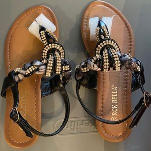 Rhinestone sandals